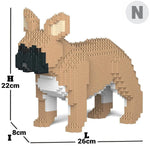 Bouledogue Français - Kit de Briques à Construire | Brique Mon Pote